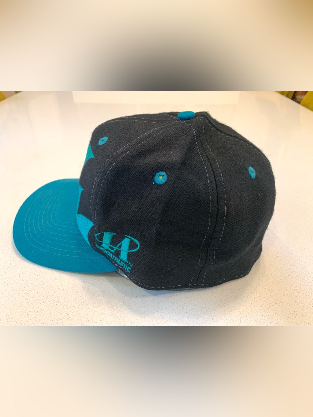 Vintage 90s Miami Dolphins “Shark Tooth” Logo Athletic Hat - Pro Line NFL - Picture 2 of 7